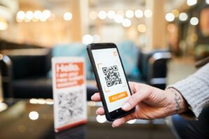 QR code digital payment contactless 