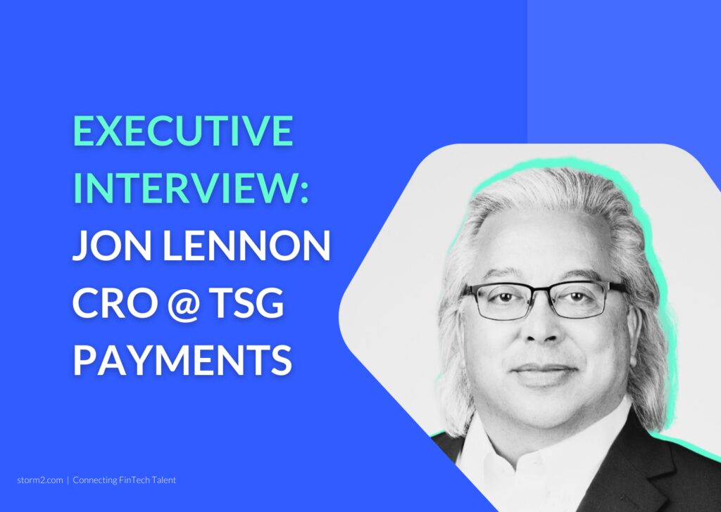 executive interview - jon lennon cro at tsg payments